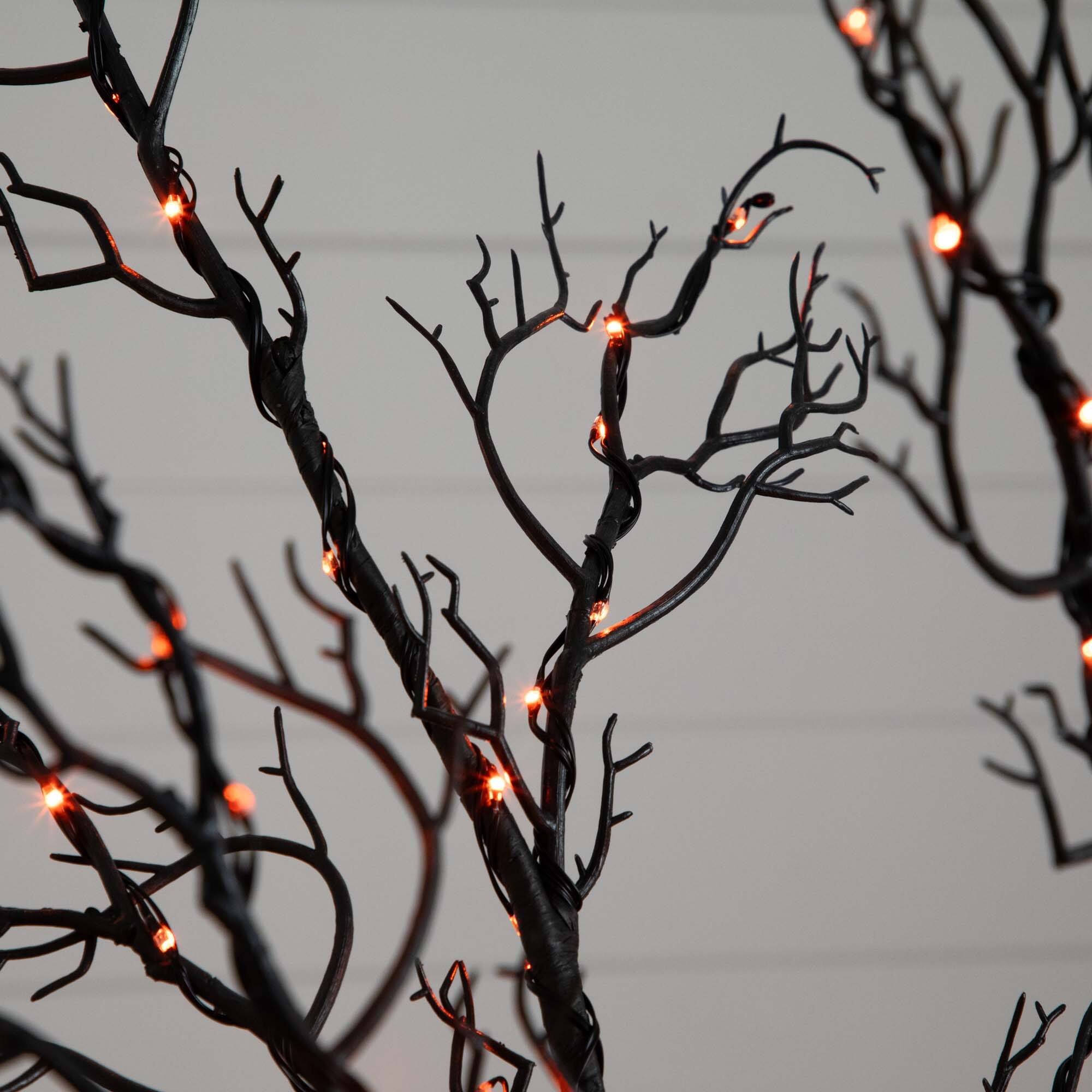 6ft. Pre-Lit Artificial Minimalist Twig Tree